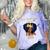 Proud Queen PhD Doctorate Degree Graduation T-Shirt Comfort Color Blast T-Shirt Amethyst