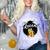 Proud Queen PhD Doctorate Degree Graduation Woman Girl Comfort Color Blast T-Shirt Amethyst