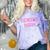 Proud Senior Mom 2018 High School Graduation Shirt Mom Tee Comfort Color Blast T-Shirt Amethyst