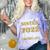 Proud Sister 2022 College Graduate Shirt Sibling Graduation Comfort Color Blast T-Shirt Amethyst