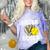 Proud Sister Of A 2026 Senior Softball Graduation Leopard Comfort Color Blast T-Shirt Amethyst