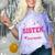 Proud Sister Of 5th Grade Graduate 2025 Family Graduation Comfort Color Blast T-Shirt Amethyst