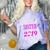 Proud SISTER Of A Class 2019 Senior Tshirt Graduation Comfort Color Blast T-Shirt Amethyst