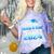 Proud Sister Of Three 2024 Graduate 23 Class Graduation Comfort Color Blast T-Shirt Amethyst
