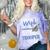 Proud Wife Of a State Trooper Police Officer Graduation Comfort Color Blast T-Shirt Amethyst