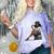 Queen Masters Degree Graduation Educated Melanin Grad Comfort Color Blast T-Shirt Amethyst