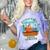 Quiet Girl Loud Results Introvert Office Staff Secretary Comfort Color Blast T-Shirt Amethyst