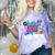 Retro 80s Style 90s Pop Fashion Nostalgia Eighties Music Comfort Color Blast T-Shirt Amethyst