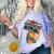 Retro 90s Boombox Nostalgia Party For Music Lovers Men Women Comfort Color Blast T-Shirt Amethyst
