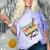 Retro Cassette Tape & Pencil Rewind Nostalgia Party 80s 90s Premium Comfort Color Blast T-Shirt Amethyst