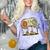 Retro Gamer 80s 90s Gaming Nostalgia Video Game Men Comfort Color Blast T-Shirt Amethyst