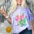 Retro Soft Drinks 80s 90s Nostalgia Cute Anime Aesthetic Tee Comfort Color Blast T-Shirt Amethyst