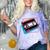 Retro VHS Vaporwave Video Cassette Nostalgia Geek Chic Comfort Color Blast T-Shirt Amethyst