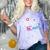 RN New Nurse Est 2020 Cute Nursing School Graduation 2K20 Comfort Color Blast T-Shirt Amethyst