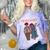 Running Together Always Connected Anime Nostalgia Message Comfort Color Blast T-Shirt Amethyst Running Together Always Connected Anime Nostalgia Message Comfort Color Blast T-Shirt Amethyst