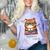 Sarcastic Loner Introvert Not a Friendly Do Not Touchs Comfort Color Blast T-Shirt Amethyst
