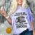 Sarcastic Please Be Patient I'm From The 1900s Premium Tri-Blend Comfort Color Blast T-Shirt Amethyst