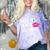 Sen18r Shirt Senior 2018 Graduation Kiss Lips Comfort Color Blast T-Shirt Amethyst