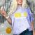 Senior 2018 Class President-School Colors Graduation Comfort Color Blast T-Shirt Amethyst