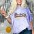 Senior 2021 Grad Shirt Retro 2021 Graduation Comfort Color Blast T-Shirt Amethyst