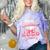 Senior 2026 Class Of 26 Coquette Pink Bow Graduation Cousin Comfort Color Blast T-Shirt Amethyst