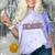 Senior 2026 Coquette Bow Class Of 2026 Graduation Graduate Comfort Color Blast T-Shirt Amethyst
