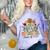 Senior 2026 Graduate Class Of 2026 Wildflowers Graduation Comfort Color Blast T-Shirt Amethyst