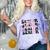 Senior 2027 Class Of 2027 Coquette Pink Bow Graduation 2027 Comfort Color Blast T-Shirt Amethyst