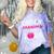 Senior Cheerleader Grandma Cheer Class Of 2026 Graduation Comfort Color Blast T-Shirt Amethyst