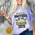 Senior Class Of 2019 Tshirt Graduation Awesome Brother Comfort Color Blast T-Shirt Amethyst
