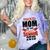 Senior Class Of 2019 Tshirt Graduation Awesome Mom Comfort Color Blast T-Shirt Amethyst