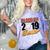Senior Class Of 2019 Tshirt Graduation School Baseball Comfort Color Blast T-Shirt Amethyst