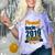 Senior Class Of 2019 Tshirt Graduation School Students Uncle Comfort Color Blast T-Shirt Amethyst