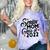 Senior Class Of 2022 School Graduation Mom Comfort Color Blast T-Shirt Amethyst