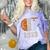 Senior Class Of 2023 Graduation Basketball Team Graduate Comfort Color Blast T-Shirt Amethyst