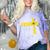 Senior Class Of 2023 Sunflower Graduation Seniors 23 Comfort Color Blast T-Shirt Amethyst