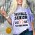 Senior Class Of 2025 Baseball Senior Night Graduation Party Comfort Color Blast T-Shirt Amethyst