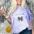 Senior Class Of 2026 Cheerleading Coquette Bow Graduation Comfort Color Blast T-Shirt Amethyst