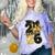 Senior Class Of 2026 Senior Girl Graduation Cap Coquette Bow Comfort Color Blast T-Shirt Amethyst