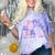 In My Senior Era Class Of 2025 Groovy Senior 2025 Graduation Comfort Color Blast T-Shirt Amethyst