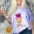 Senior Graduation TShirt 2019 Got My Diploma Llama Pun Shirt Comfort Color Blast T-Shirt Amethyst