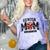 Senior Mom 2025 Cheer Mama Class Of 2025 Graduation Comfort Color Blast T-Shirt Amethyst