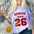 Senior Mom 2026 Proud Senior Mom Class Of 26 For Graduation Comfort Color Blast T-Shirt Amethyst