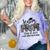 Senior Mom Class Of 2025 Senior Mama 2025 Leopard Graduation Comfort Color Blast T-Shirt Amethyst