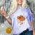 Senior Mom Class Of 2026 Coquette Bow Basketball Graduation Comfort Color Blast T-Shirt Amethyst