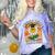 Senior Mom Class Of 2026 Daisy Flower Retro Graduation Comfort Color Blast T-Shirt Amethyst