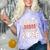 Senior Mom Class Of 2026 Graduate Baseball 2026 Graduation Comfort Color Blast T-Shirt Amethyst