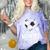Senior Mommy Class Of 2026 Soccer Graduation Heart Premium Tri-Blend Comfort Color Blast T-Shirt Amethyst