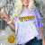 Sign My Shirt Graduate I Sign Sign School Graduation Comfort Color Blast T-Shirt Amethyst