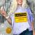 A Simple Yellow Warning Sign For Introvert Comfort Color Blast T-Shirt Amethyst